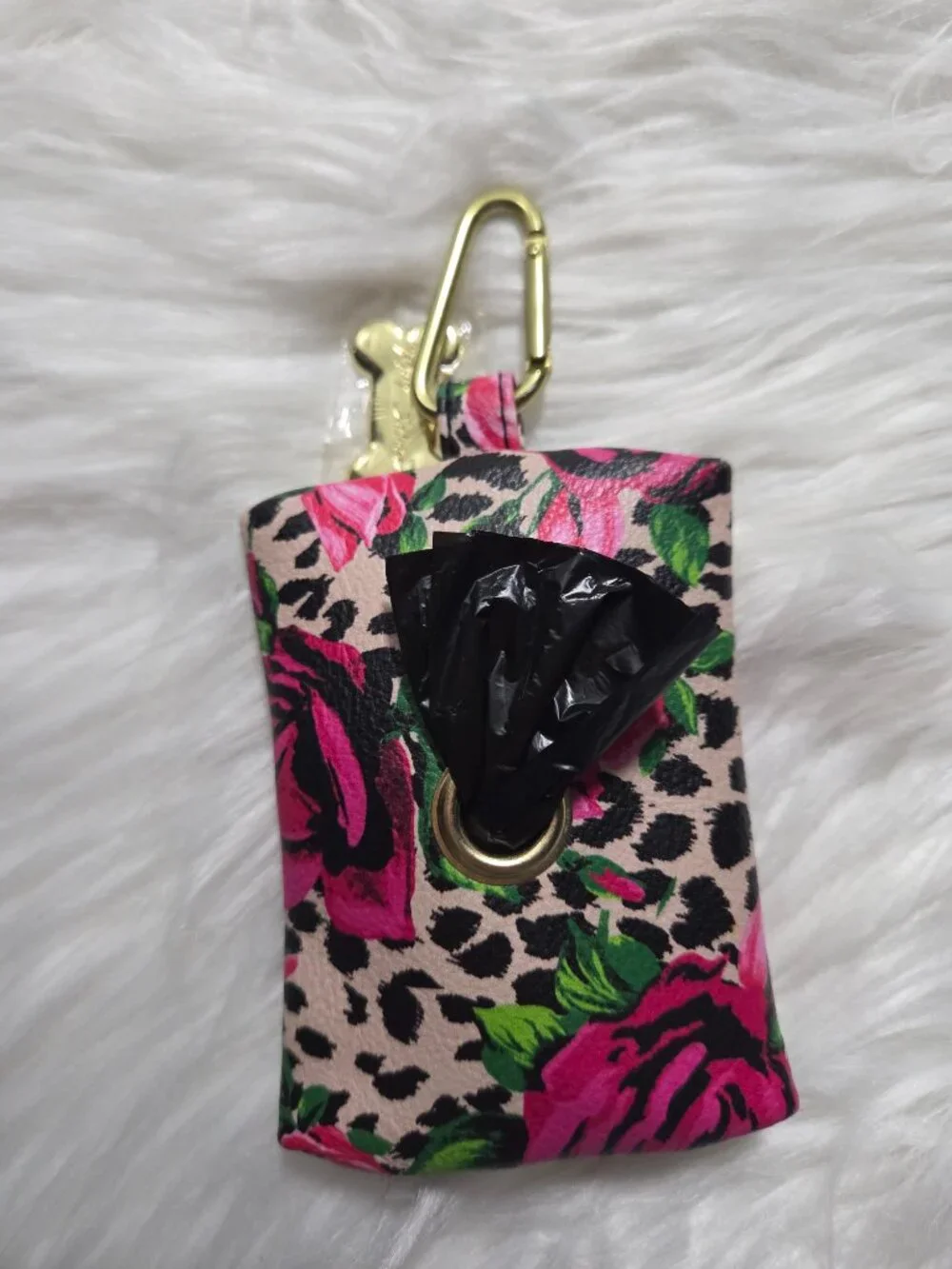 Betsey Johnson Dog Poop Bag Holder